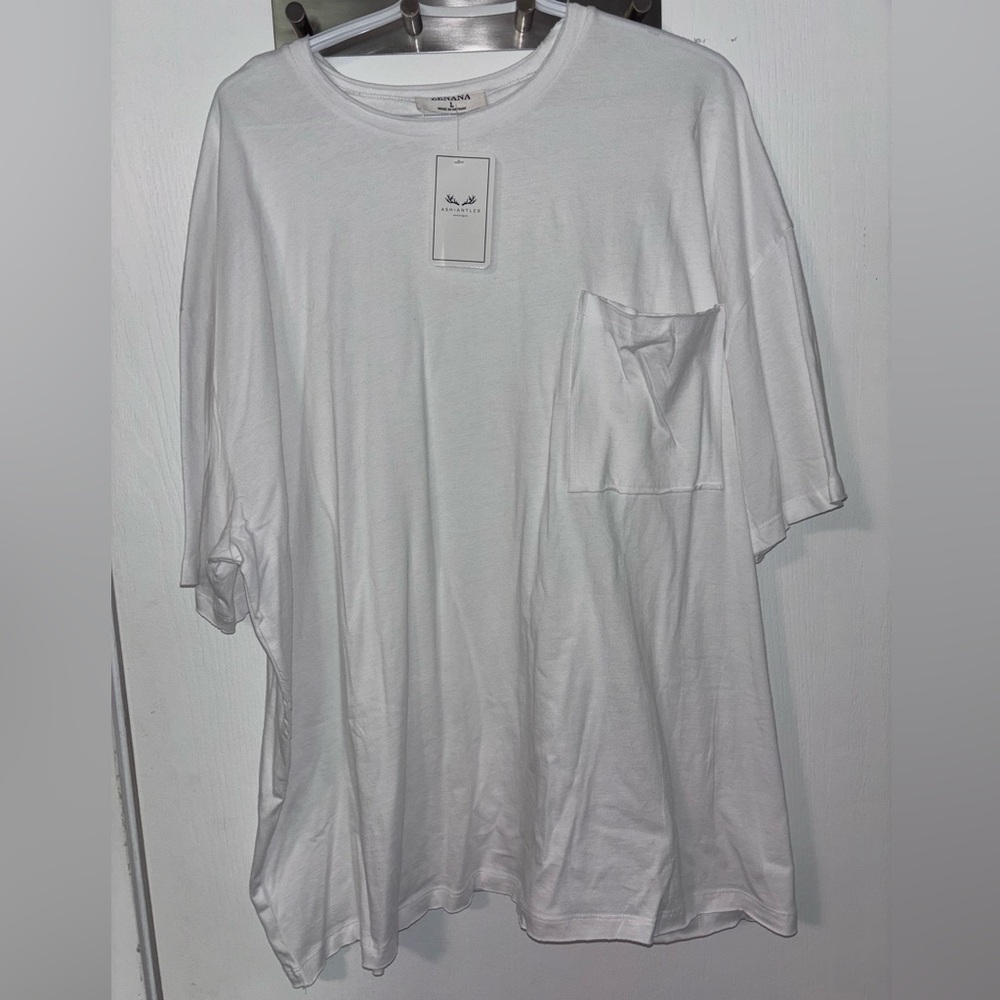 Zenana Oversized pocket tshirt